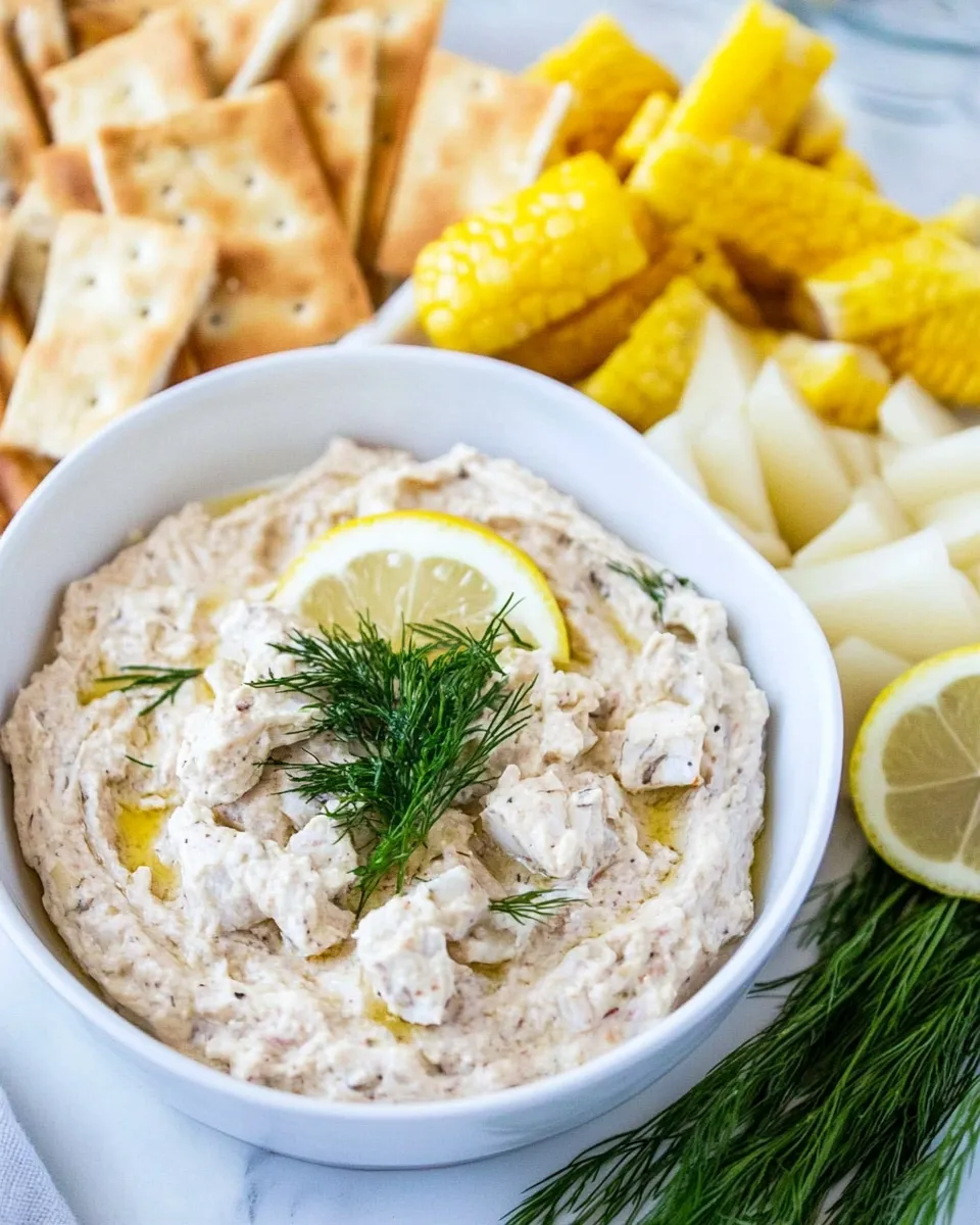 Easy Smoked Fish Dip with Cream Cheese recipe photo