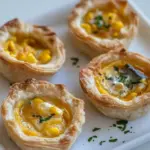 Homemade Smoked Fish and Sweetcorn Tartlets photo