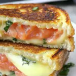 Homemade Smoked Salmon & Gruyere Grilled Cheese photo