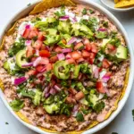 Ultimate Smoky Chipotle Layered Taco Dip. dish image
