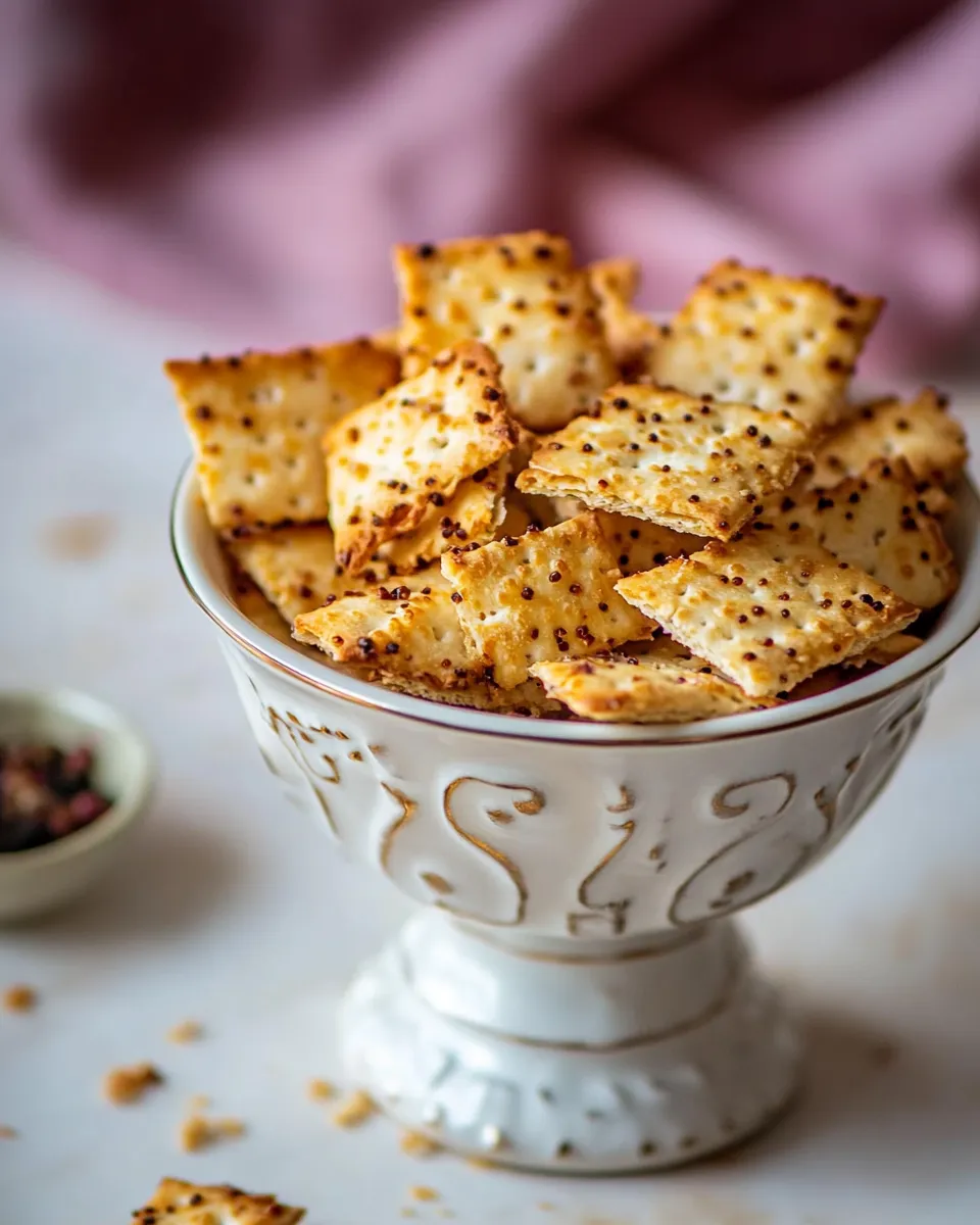 Quick Smoky Savory Fire Crackers. dish photo