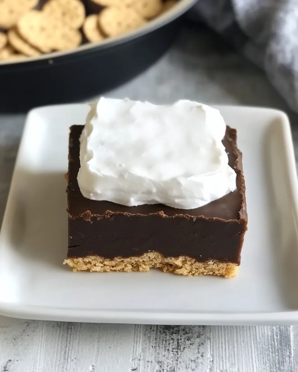 Easy Smores Fudge Bars recipe photo