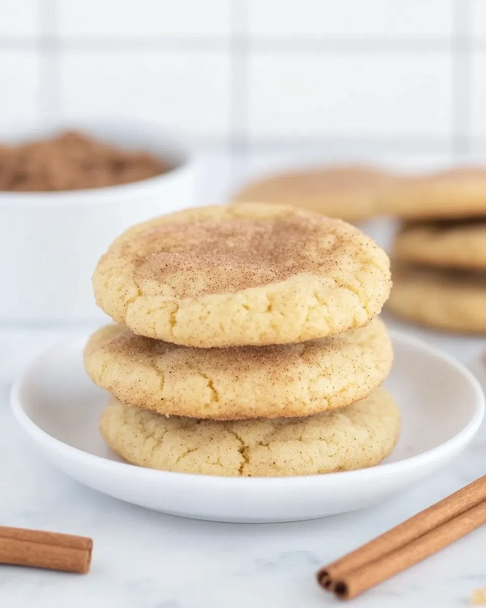 Classic Soft and Chewy Snickerdoodle Cookie Recipe image