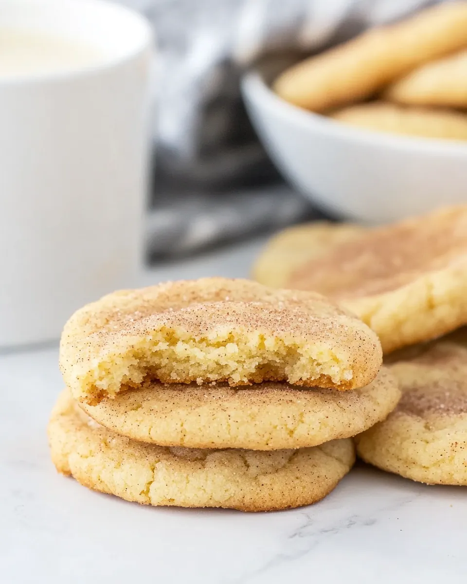 Delicious Soft and Chewy Snickerdoodle Cookie Recipe recipe photo