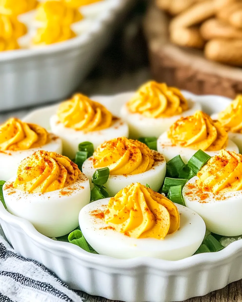 Homemade Southern Deviled Eggs photo