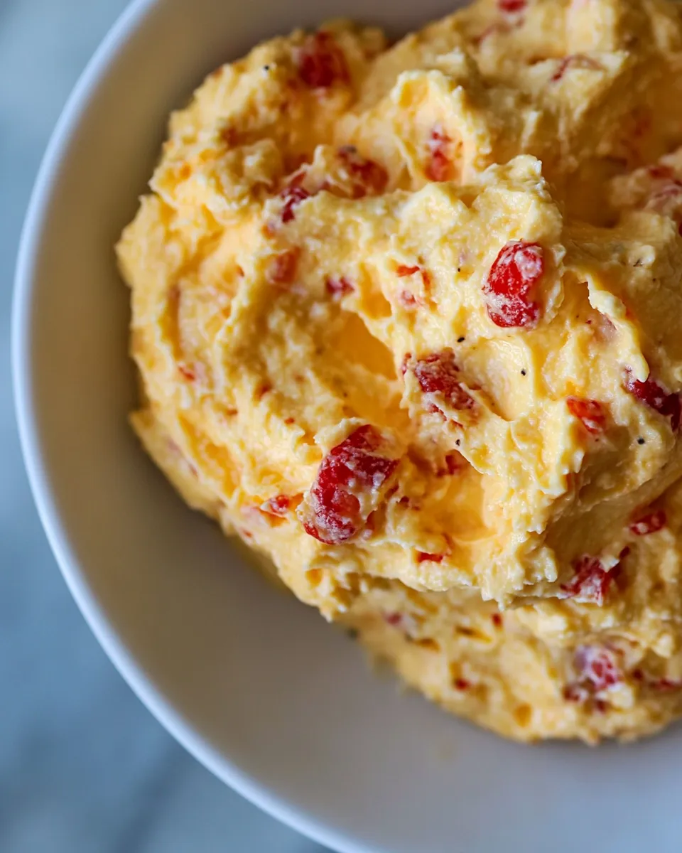 Easy Southern Pimento Cheese Recipe shot