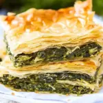 Homemade Spanakopita - Traditional Greek Spinach Pie photo