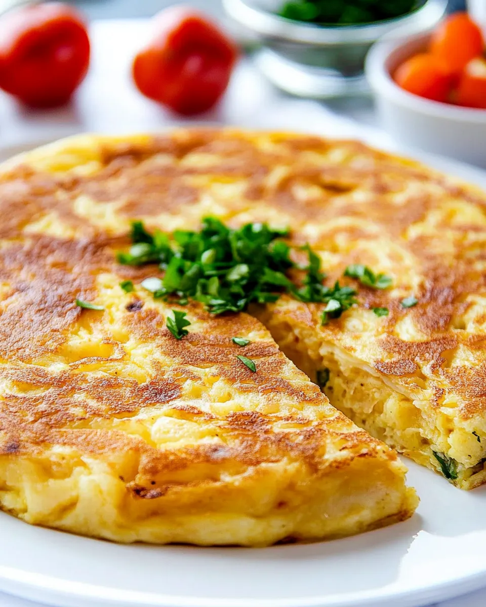 Classic Spanish Omelette (Spanish Tortilla) image