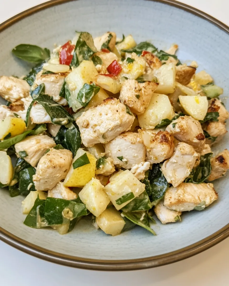 Easy Spicy Chicken Salad with Ginger and Lemon recipe photo