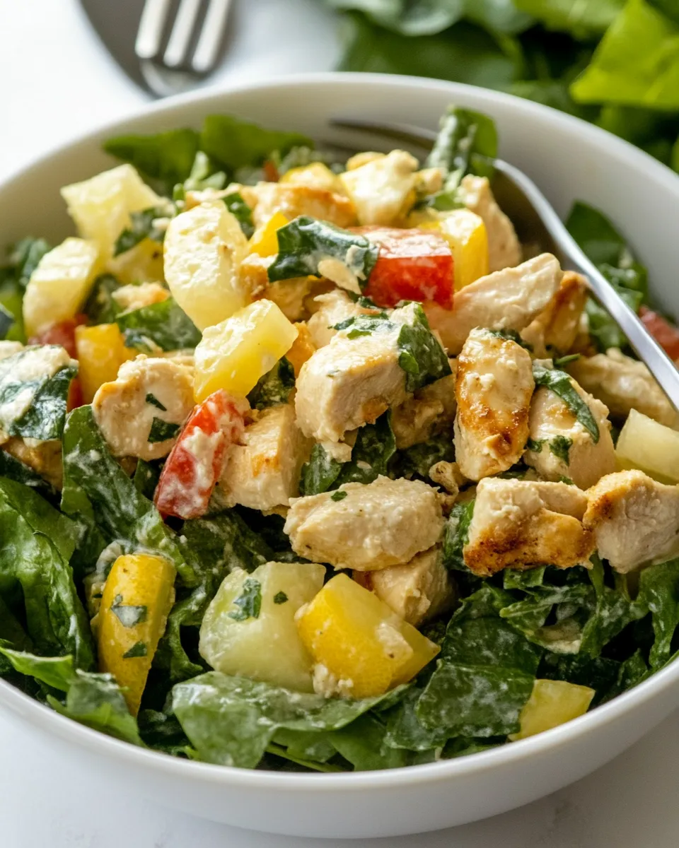 Quick Spicy Chicken Salad with Ginger and Lemon dish photo