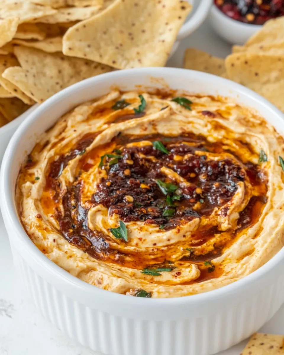 Delicious Spicy Chili Crisp Dip Recipe dish photo