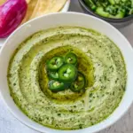 Homemade Spicy Jalapeo Hummus photo