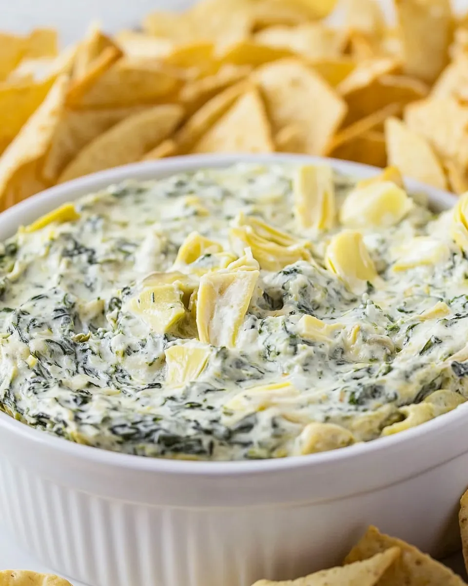 Homemade Spinach Artichoke Dip Recipe photo