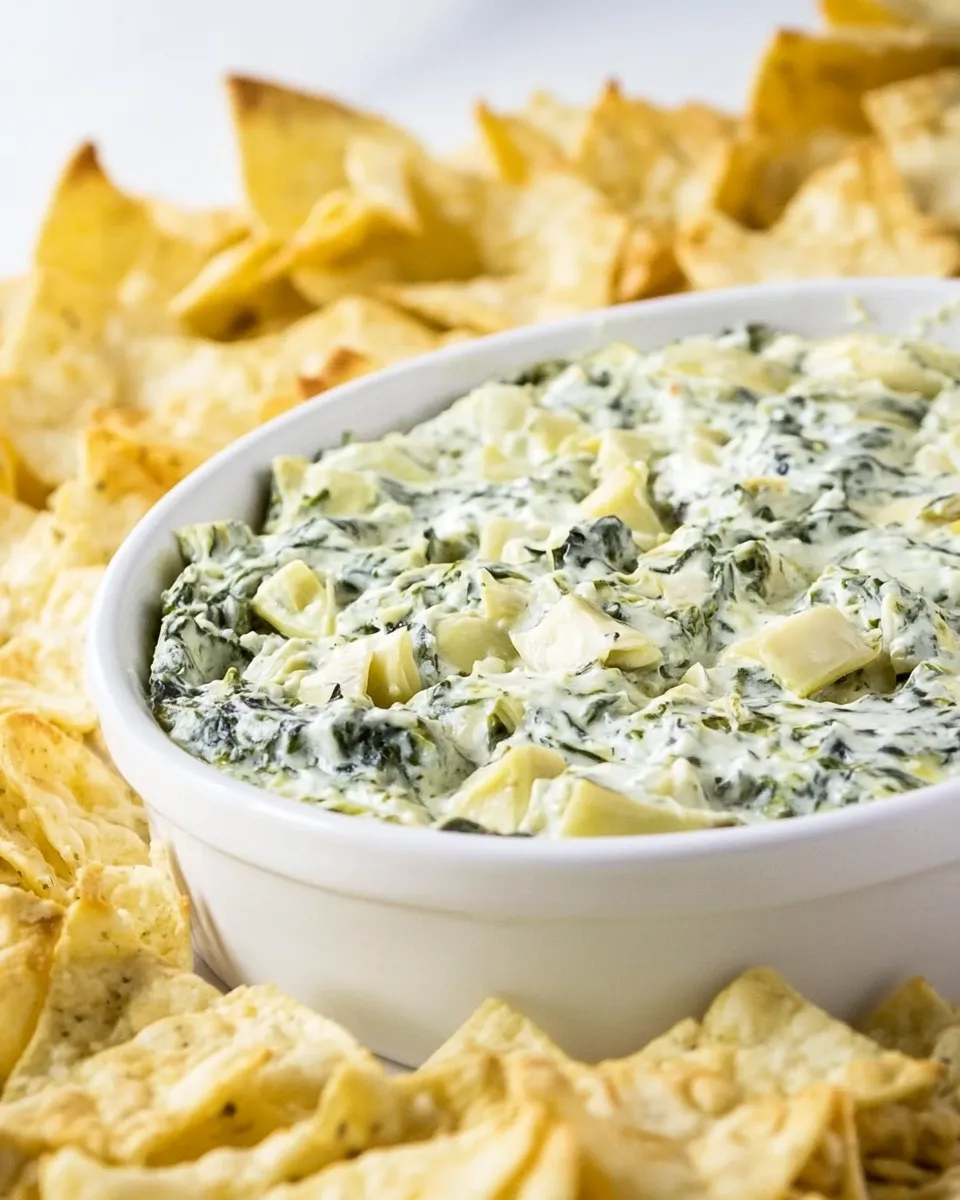 Classic Spinach Artichoke Dip Recipe image