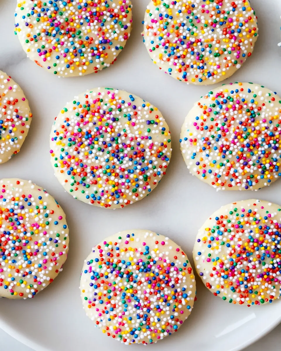 Easy Sprinkle Cookies recipe photo