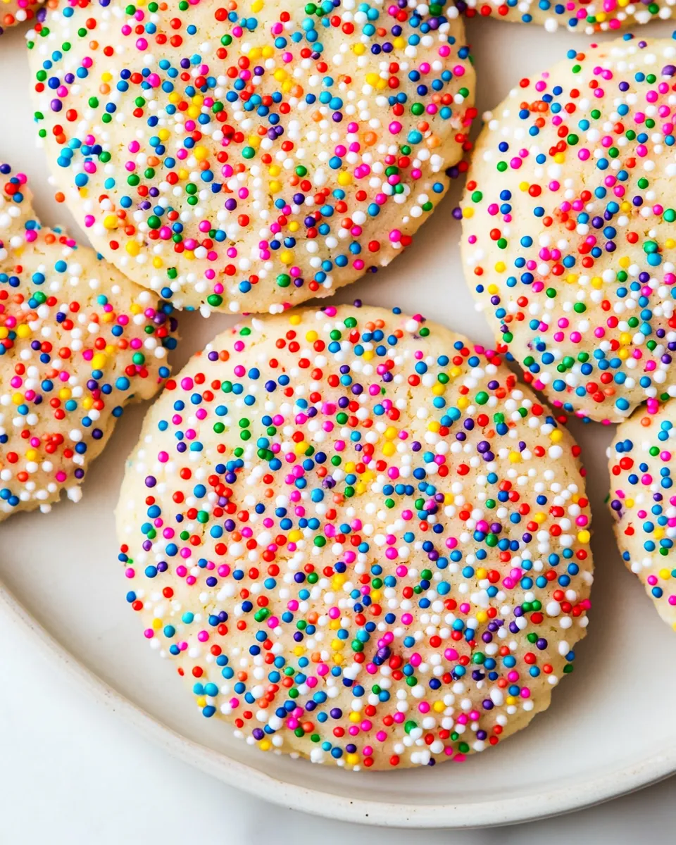Delicious Sprinkle Cookies shot