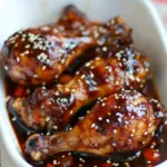 Homemade Sticky Chicken Drumsticks photo