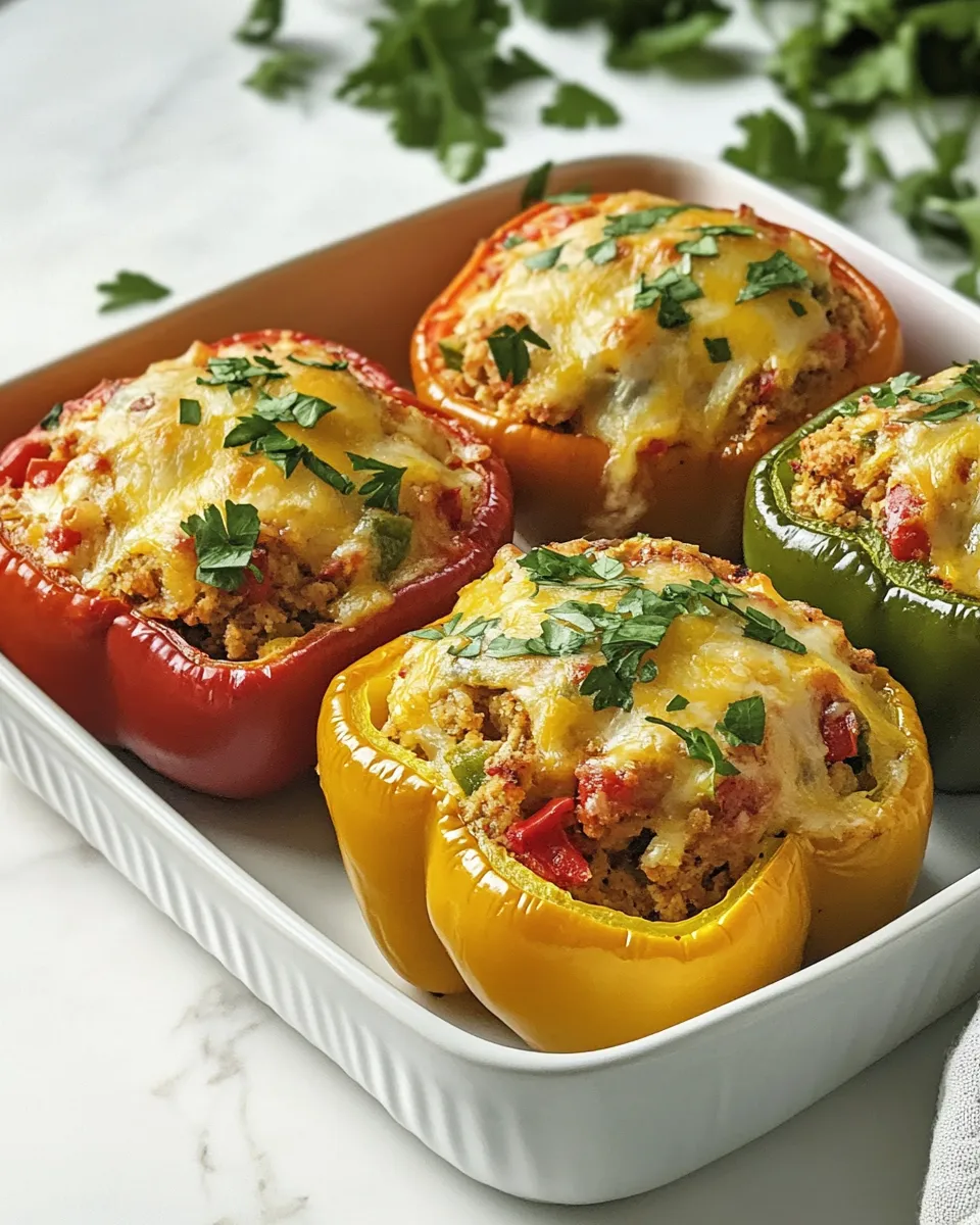Classic Stuffed Peppers Recipe image