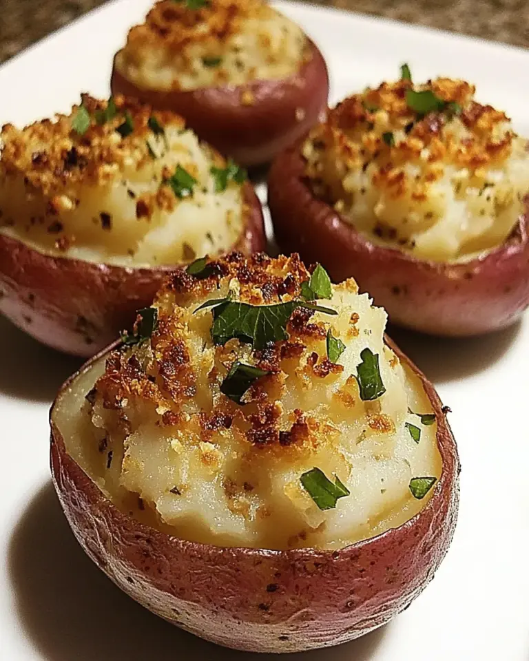 Easy Stuffed Red Bliss Potatoes photo