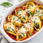 Homemade Stuffed Shells with Spinach photo