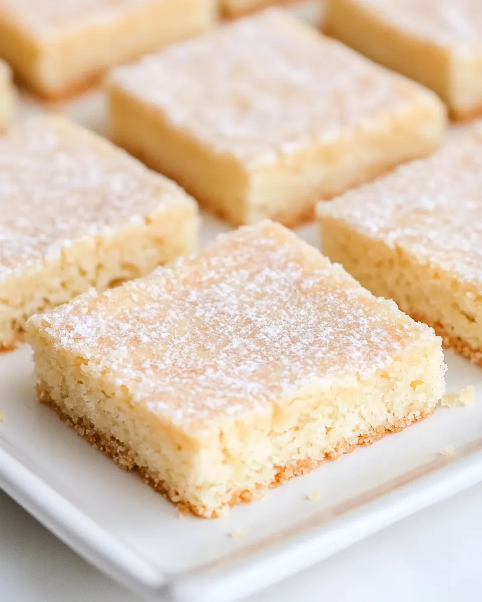 Easy Sugar Cookie Bars Recipe shot