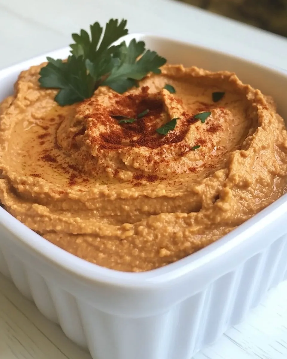 Delicious Sun-Dried Tomato Hummus recipe photo