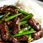 Homemade Super Easy Mongolian Beef Recipe photo
