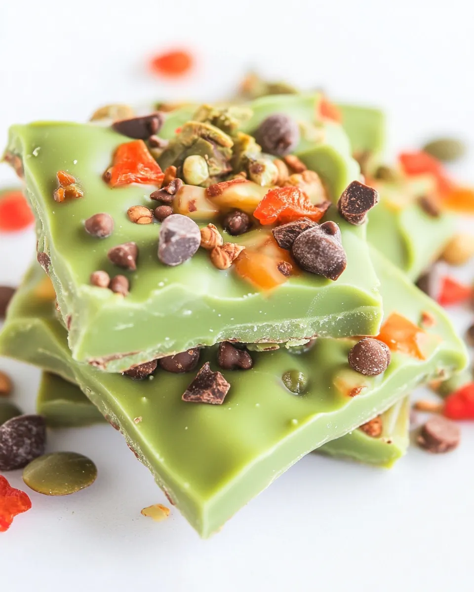 Classic Superfood Matcha Green Tea Chocolate Bark image