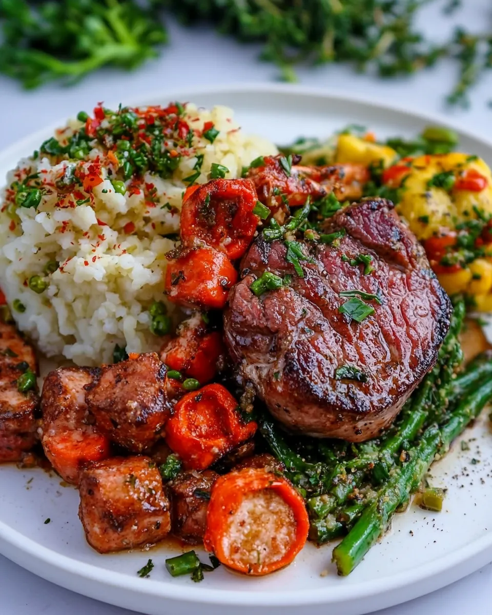 Homemade Surf And Turf photo