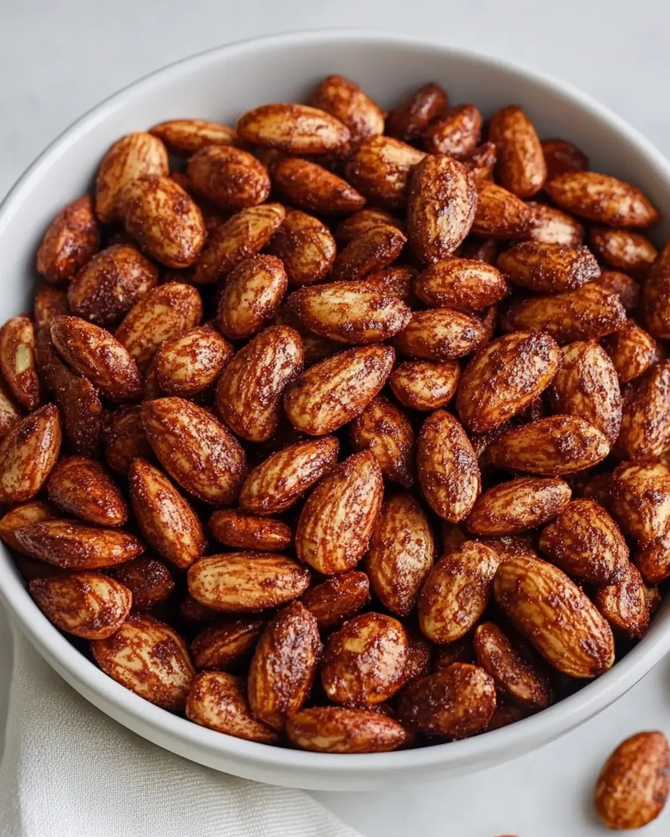 Homemade Sweet And Spicy Toasted Almonds photo