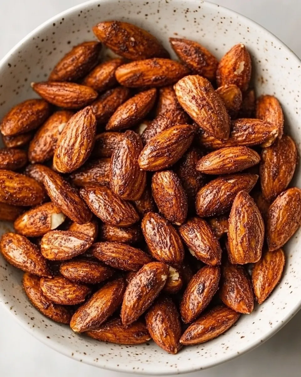 Delicious Sweet And Spicy Toasted Almonds image