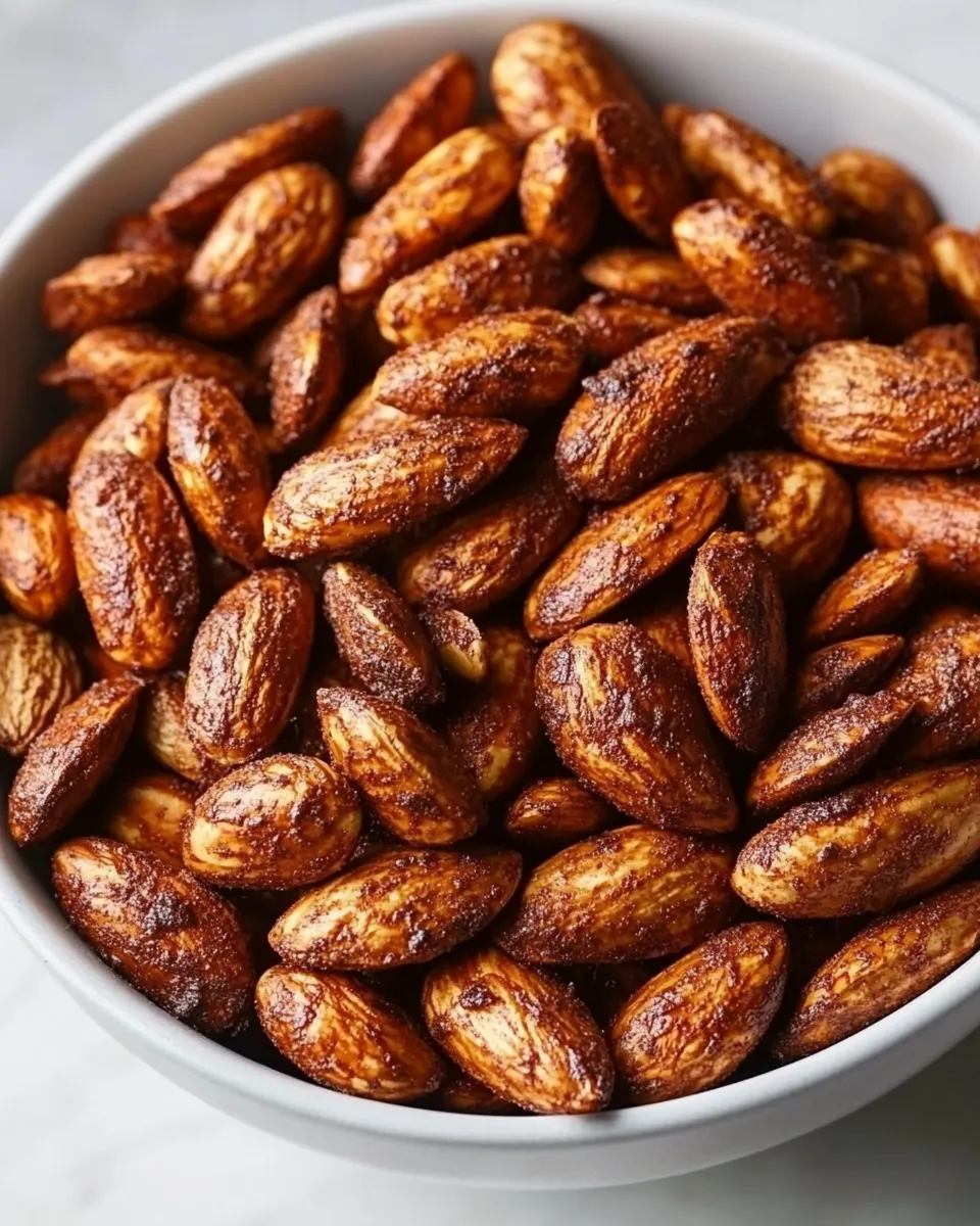 Easy Sweet And Spicy Toasted Almonds recipe photo