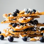 Homemade Sweet Potato Blueberry Coconut Cashew Bark photo