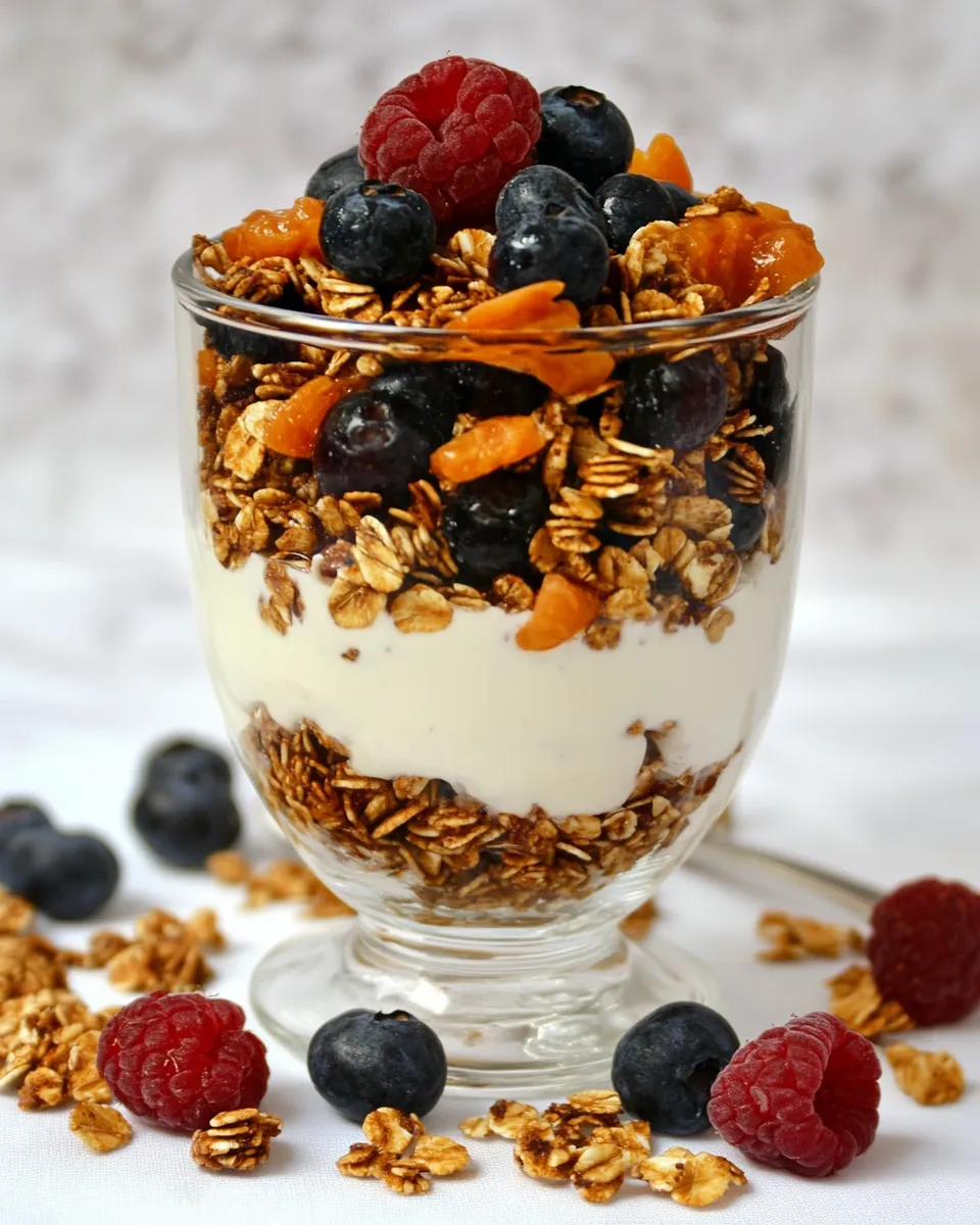 Tasty Sweet and Savory Parfait dish photo