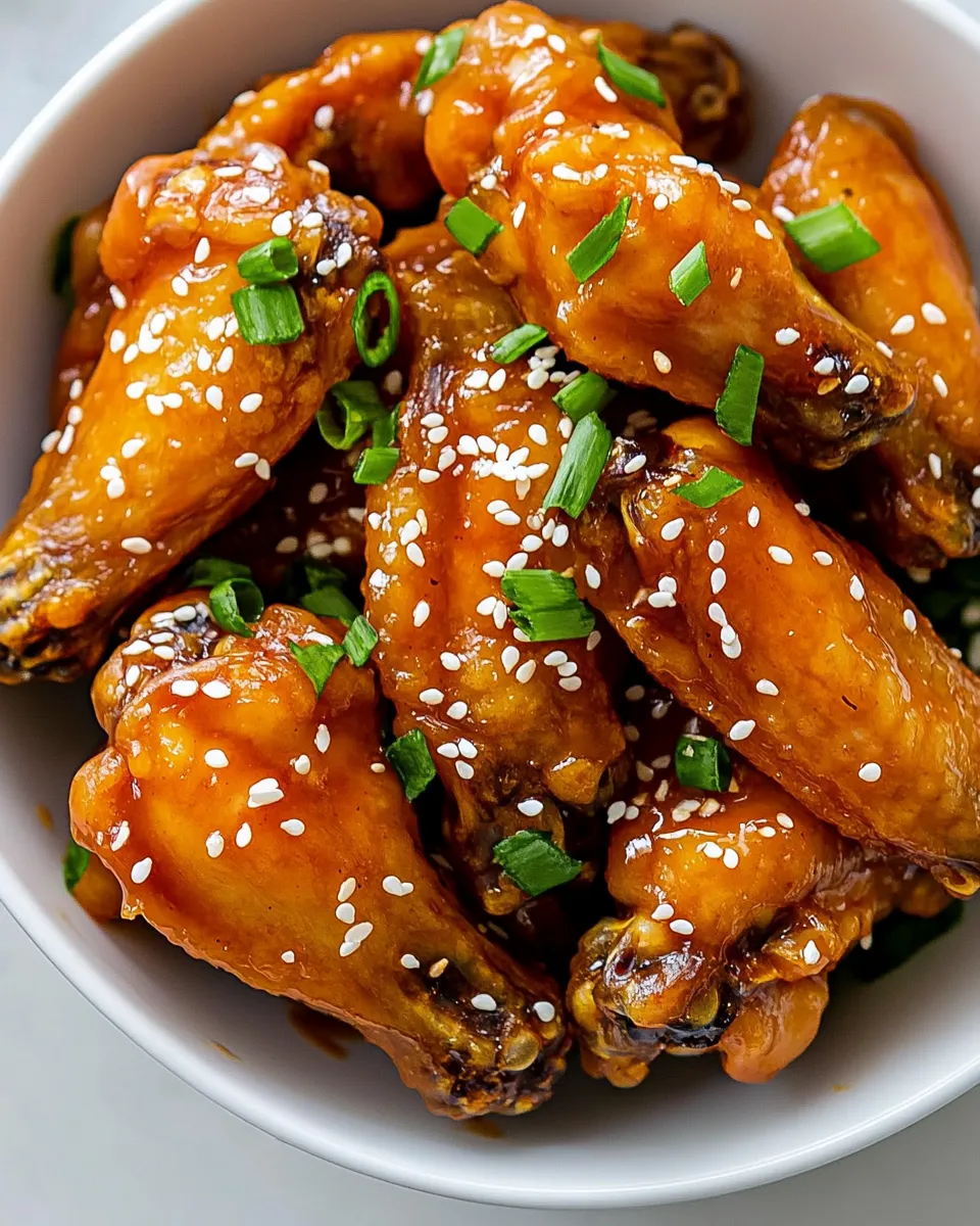 Delicious Sweet and Sour Wings image