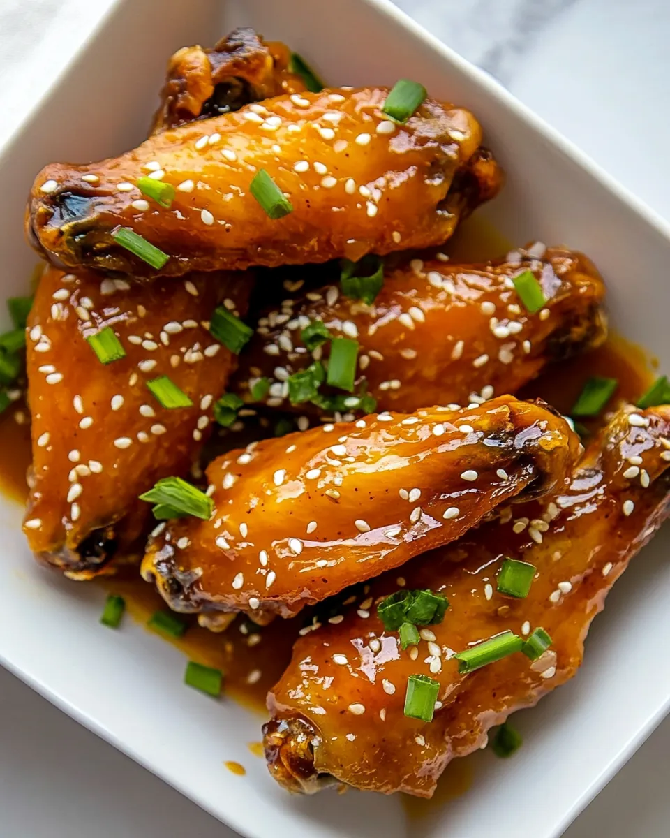 Classic Sweet and Sour Wings shot