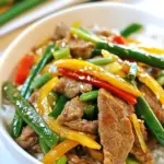 Homemade Szechuan Orange Ginger Beef photo