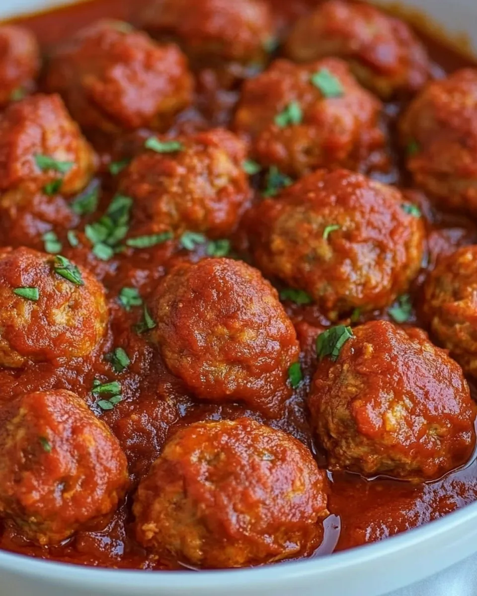 Delicious THE BEST CHICKEN MEATBALLS EVER shot