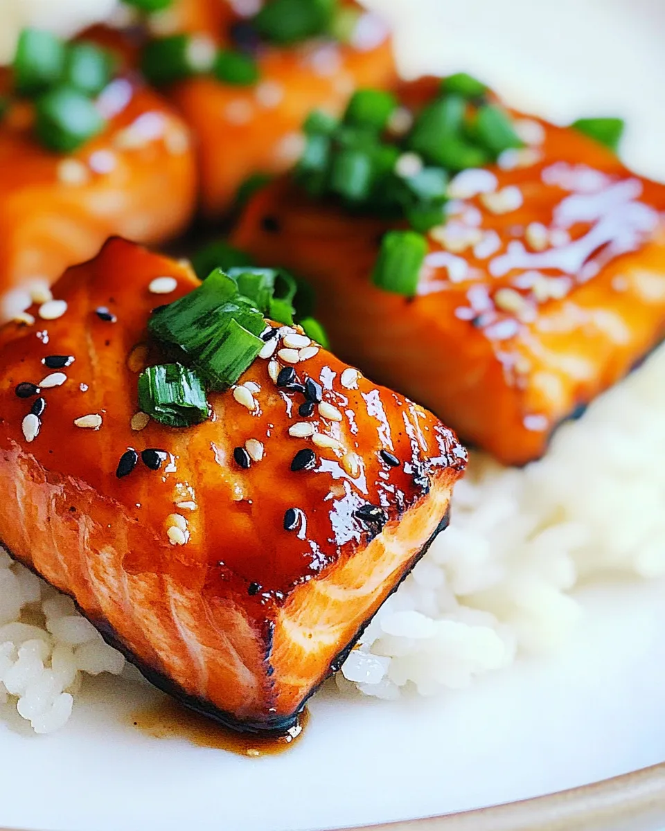 Homemade Teriyaki Salmon photo