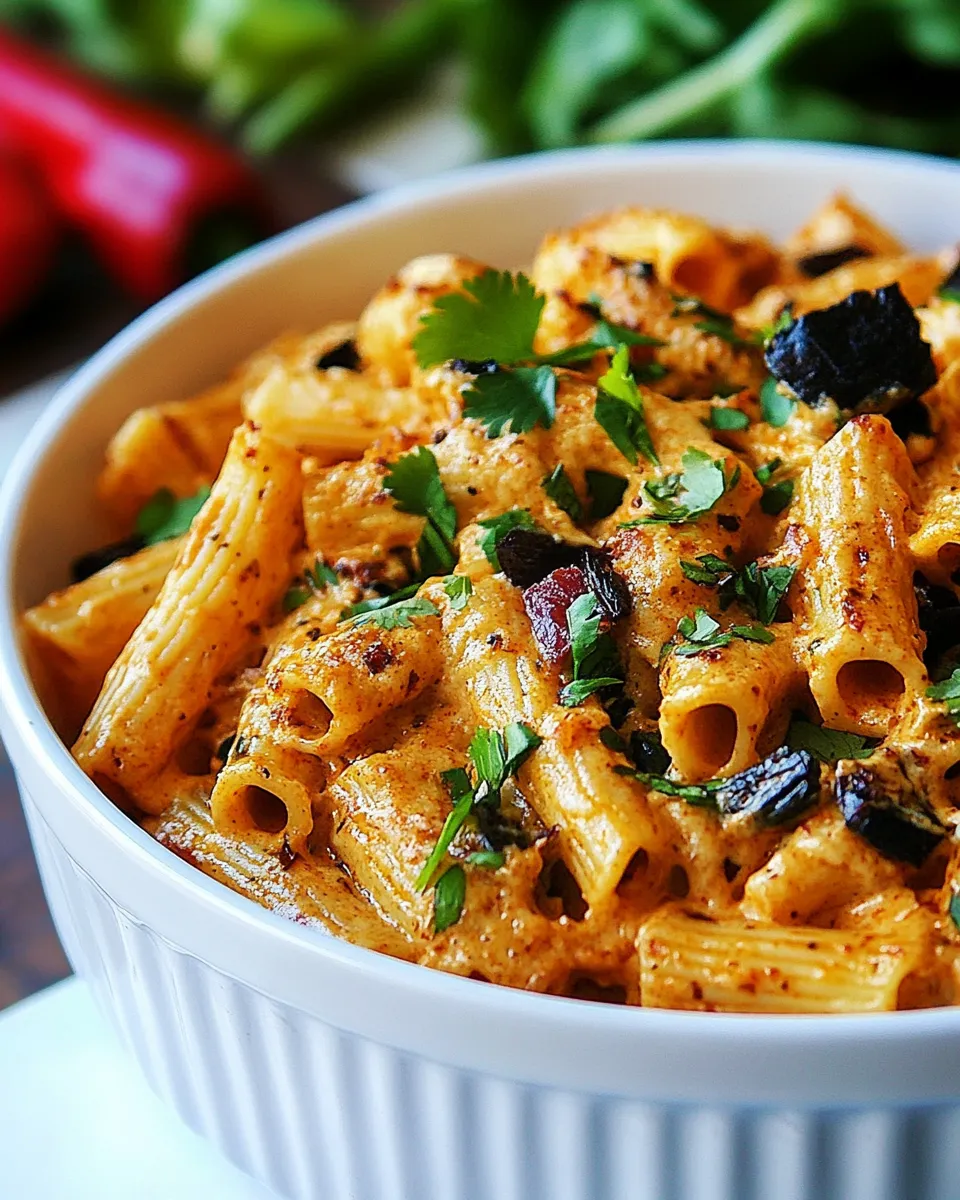 Classic TexMex Roasted Red Pepper Pasta image