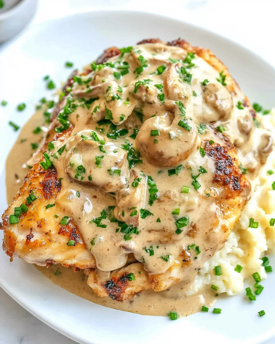 Homemade Texas Roadhouse Smothered Chicken dish photo