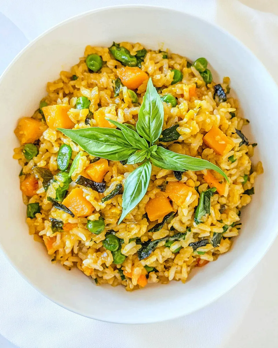 Easy Thai Green Curry Fried Rice photo