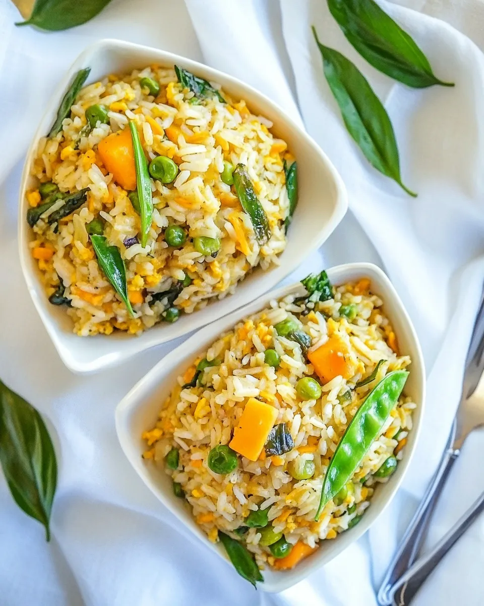 Delicious Thai Green Curry Fried Rice image