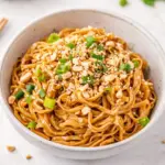 Homemade Thai Peanut Sesame Noodles recipe photo
