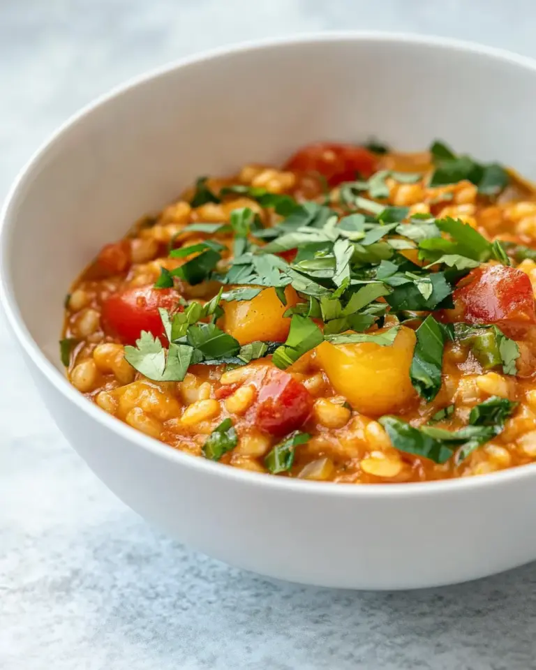 Homemade Thai Red Curry Risotto recipe photo