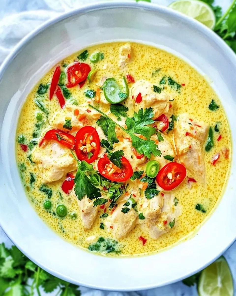 Easy Thai Yellow Curry Chicken recipe photo