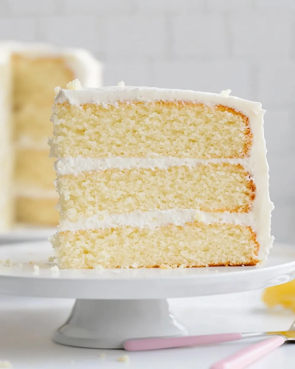 Easy The Absolute Best White Cake recipe photo