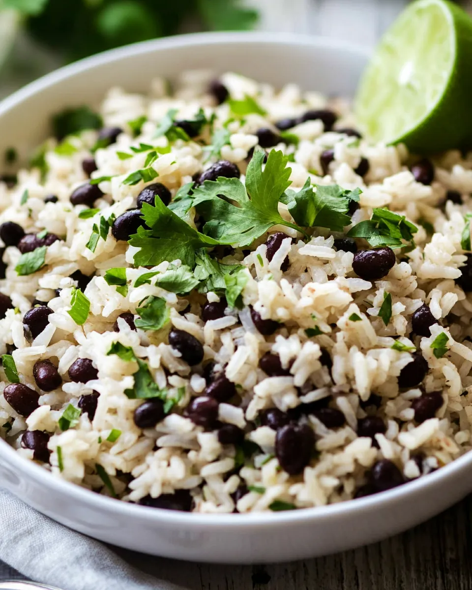 Delicious The Best Black Beans and Rice Recipe image