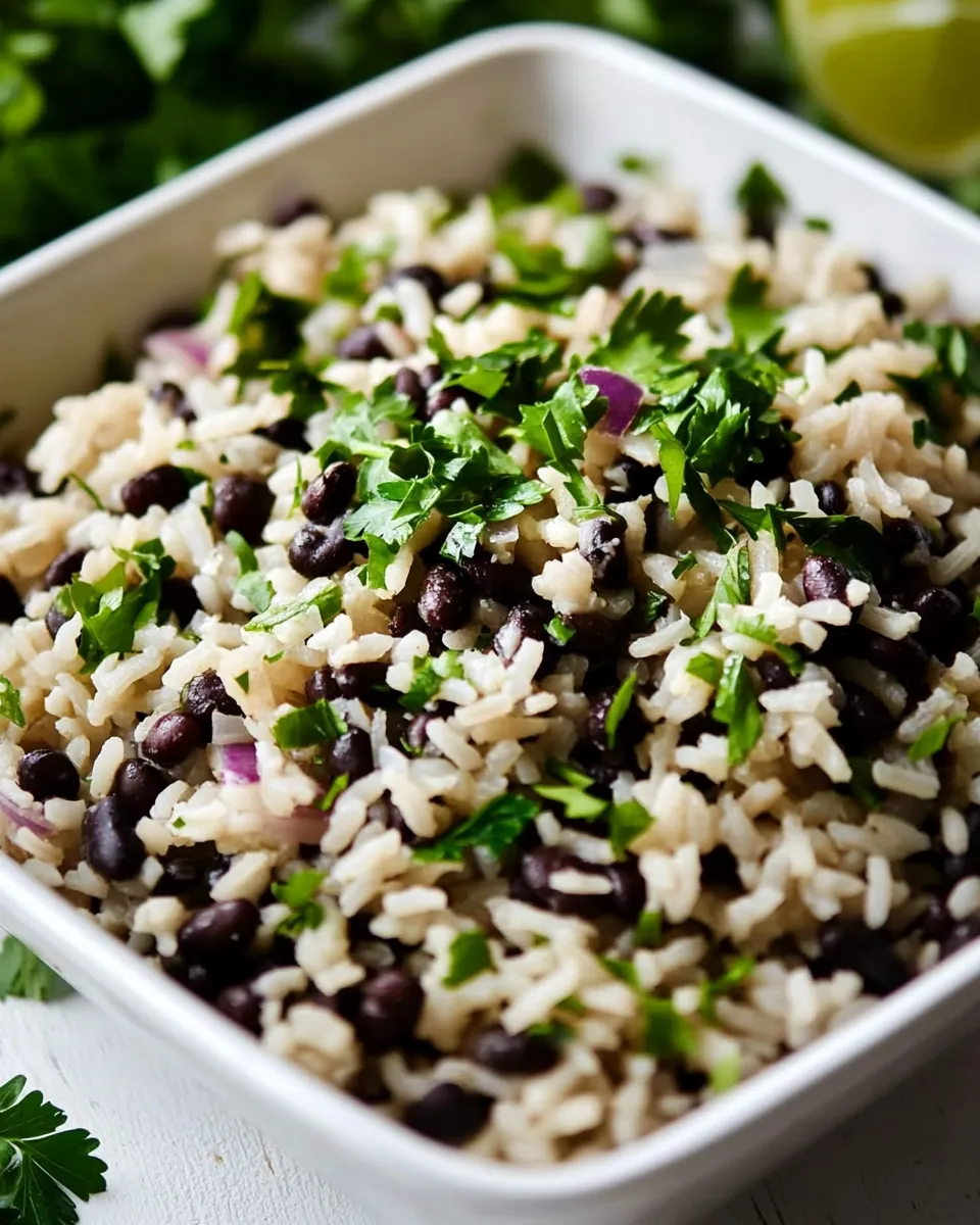 Classic The Best Black Beans and Rice Recipe recipe photo