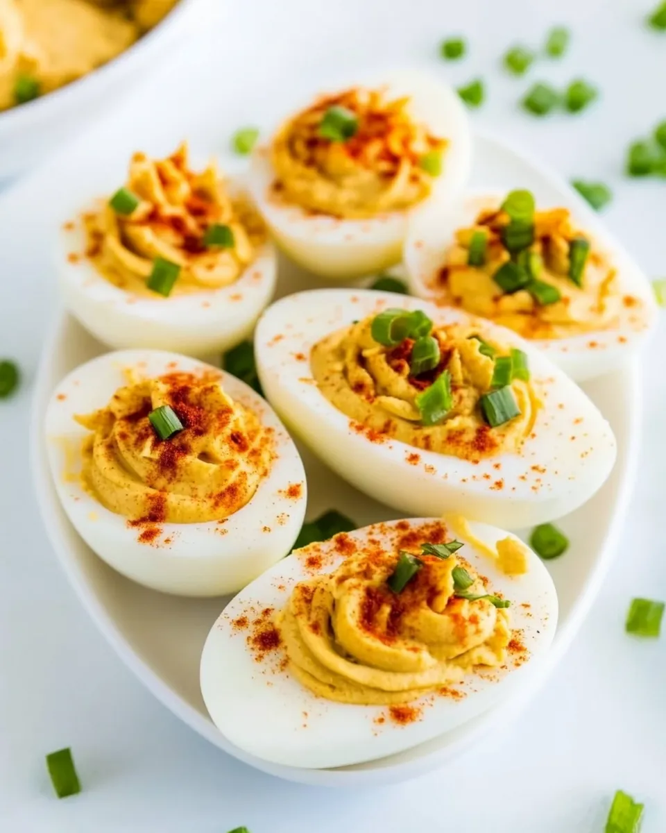 Easy The Best Deviled Eggs Recipe shot